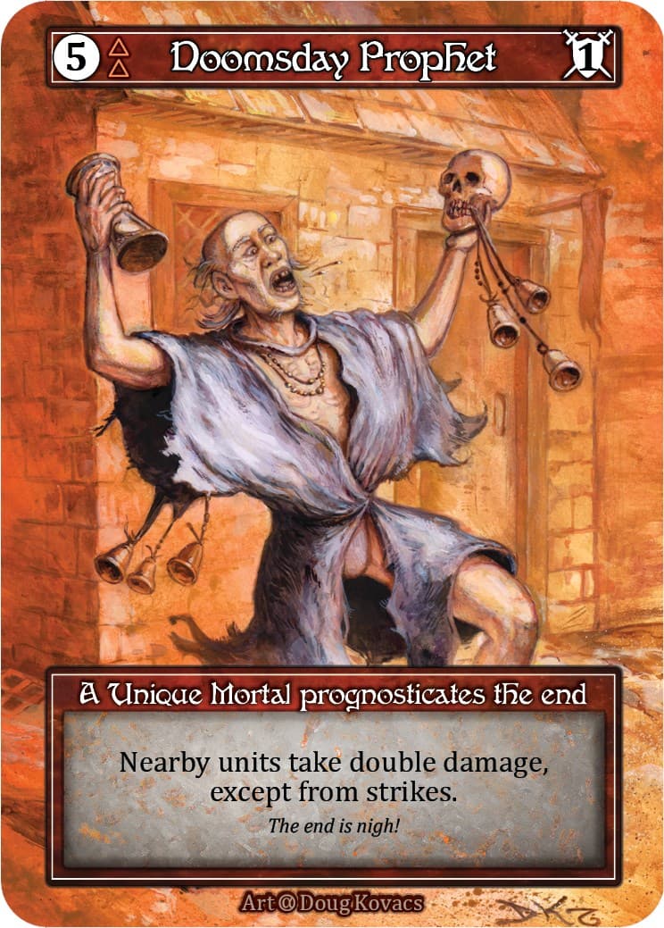 Doomsday Prophet (Foil) — Alpha card