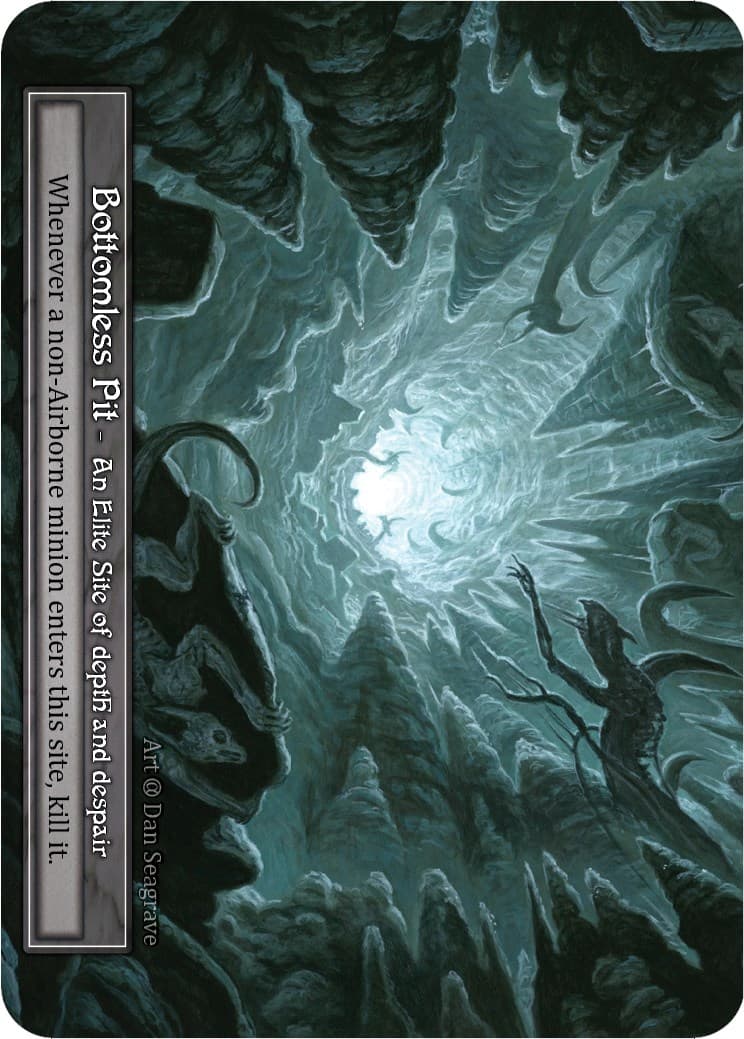 Bottomless Pit (Foil) — Alpha card