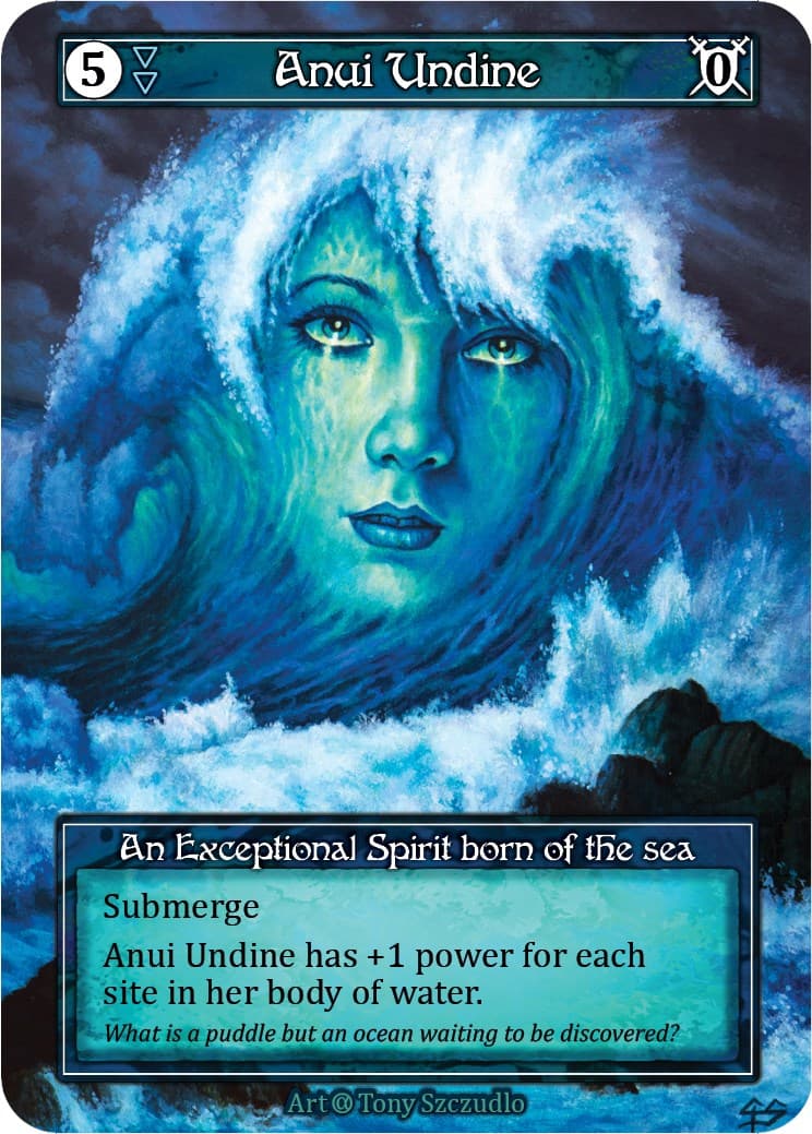 Anui Undine (Foil) — Alpha card