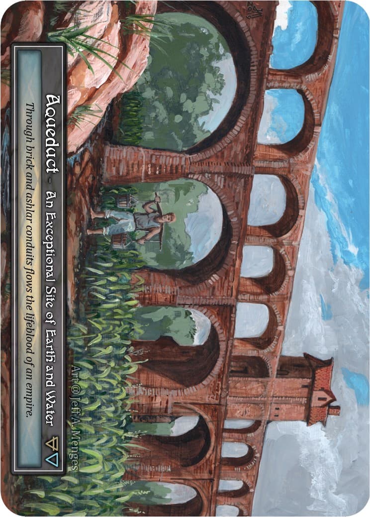 Aqueduct (Foil) — Alpha card