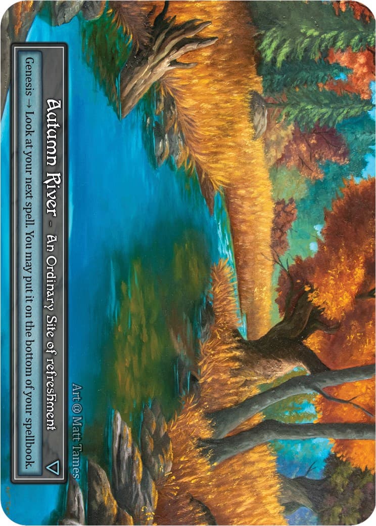 Autumn River (Foil) — Alpha card