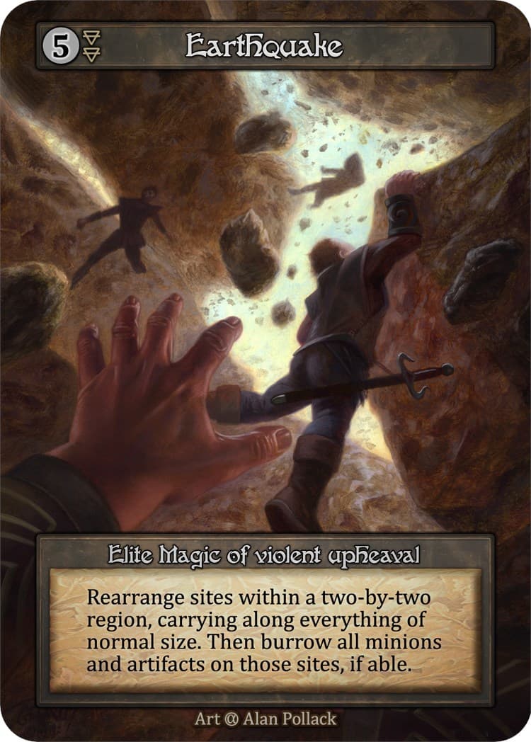 Earthquake — Alpha card