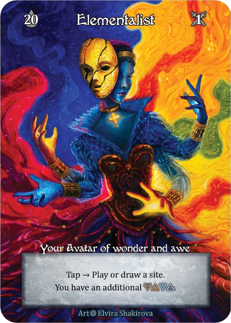Elementalist (Foil) — Alpha card