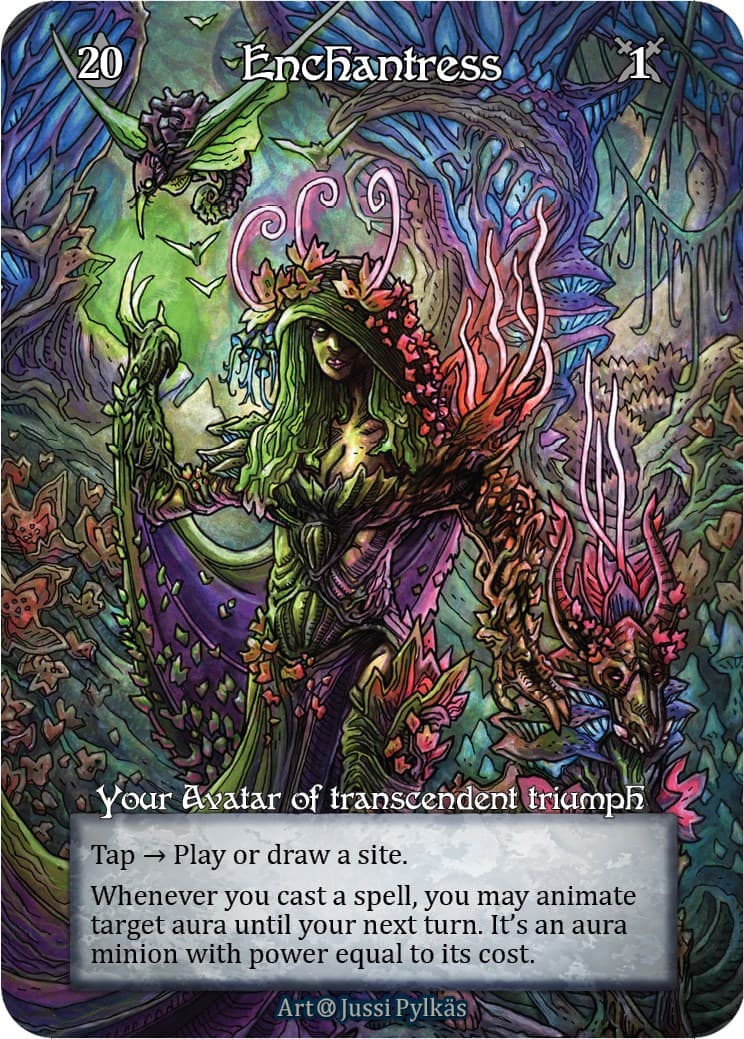 Enchantress (Foil) — Alpha card