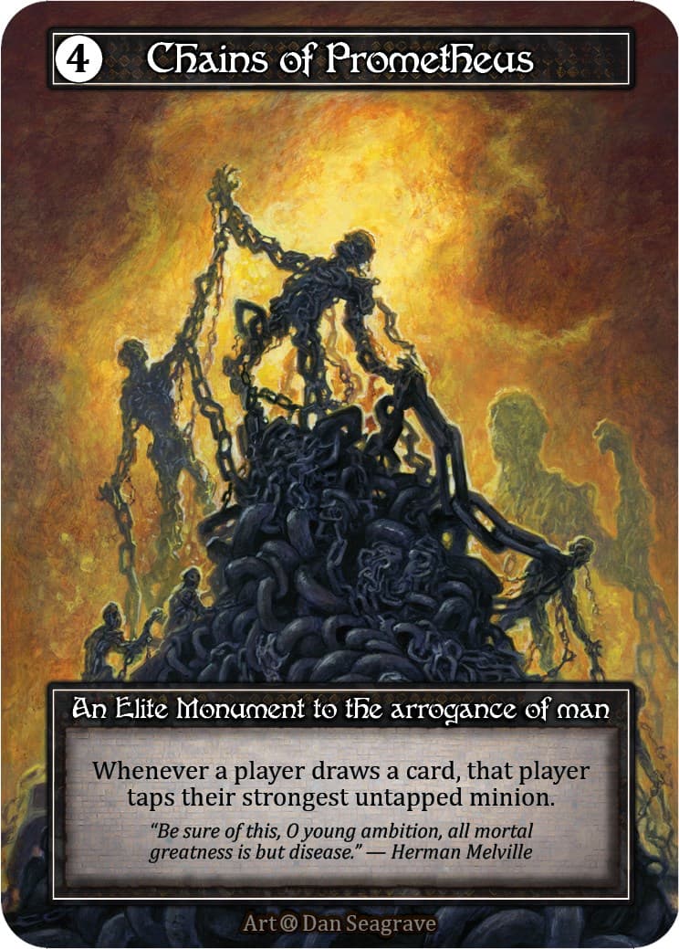 Chains of Prometheus (Foil) — Alpha card