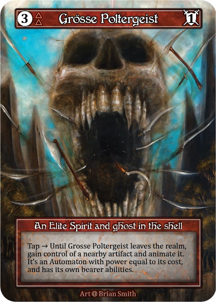 Grösse Poltergeist (Foil) — Alpha card