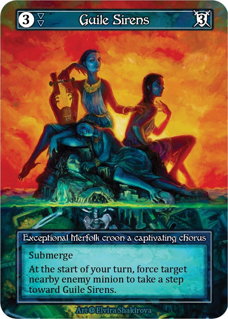 Guile Sirens (Foil) — Alpha card