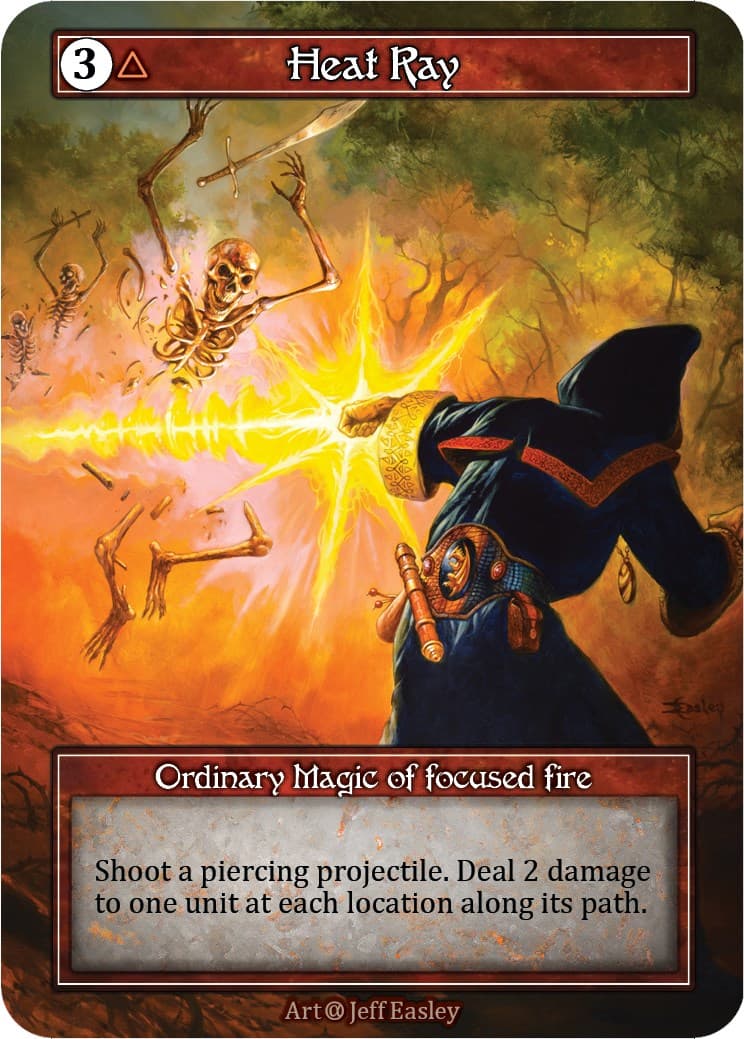 Heat Ray (Foil) — Alpha card