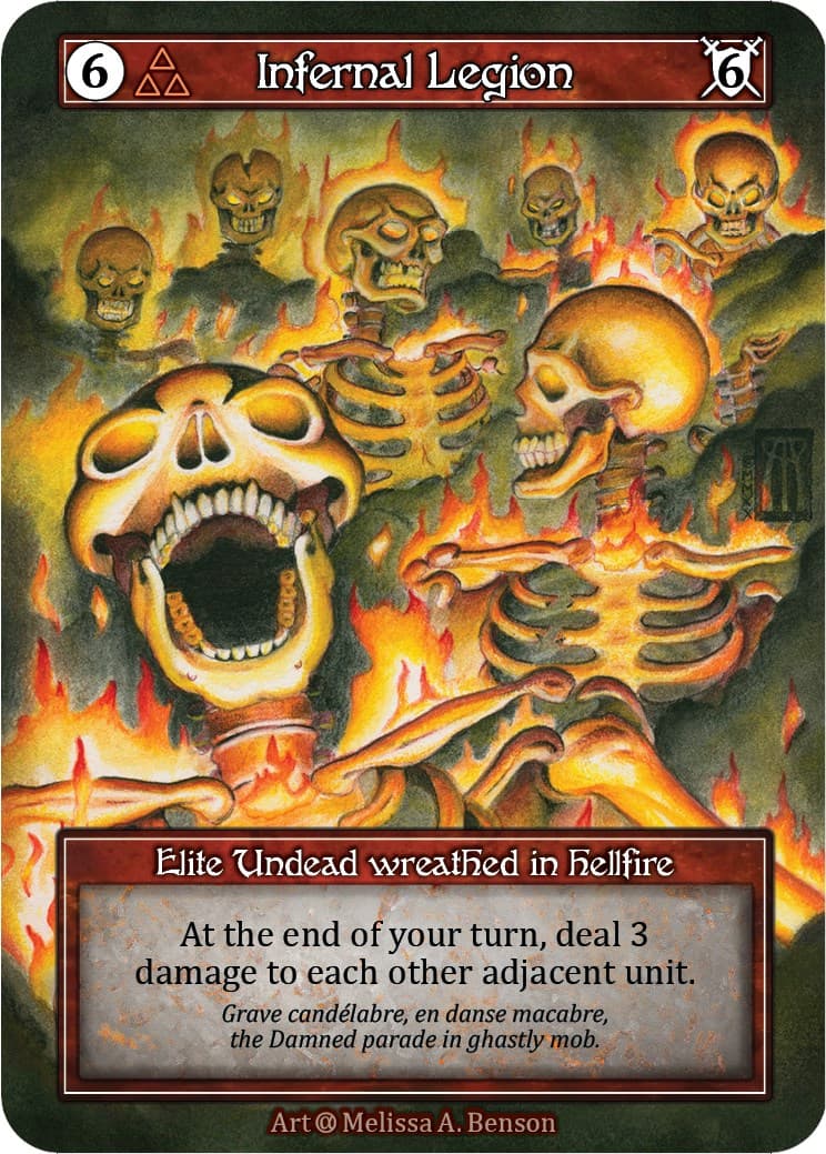 Infernal Legion (Foil) — Alpha card