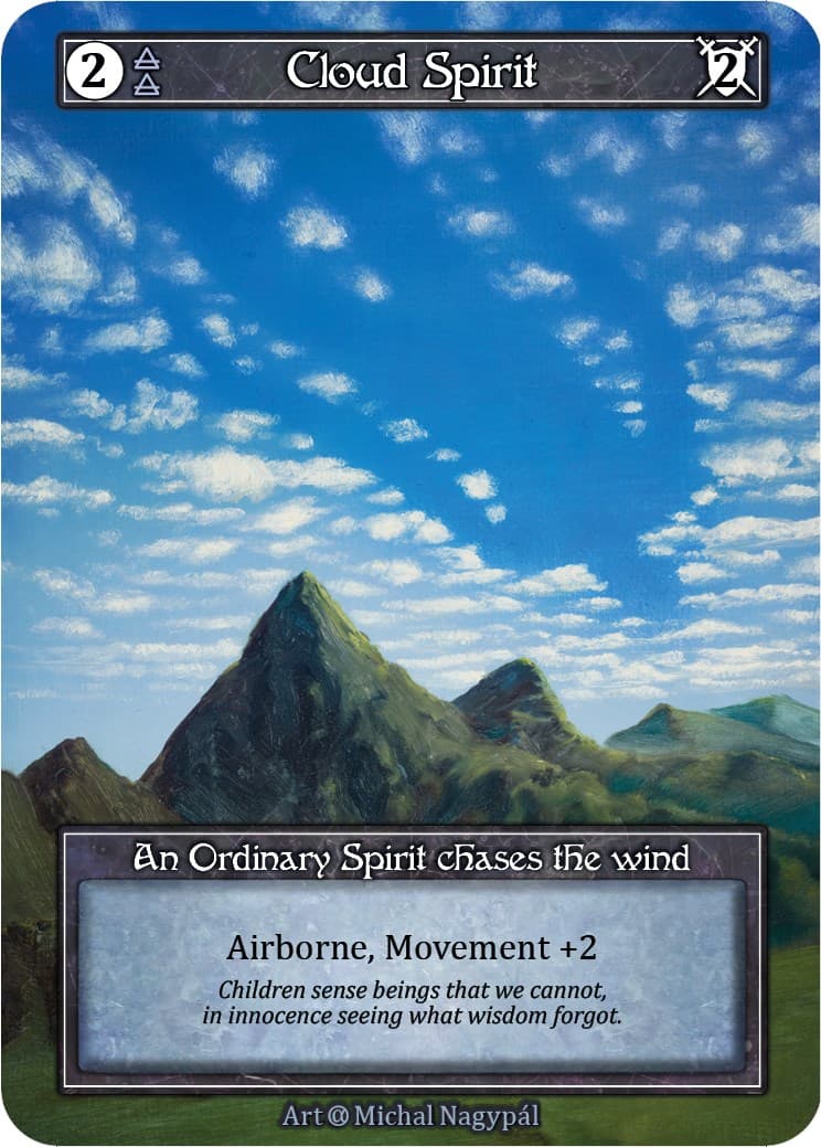 Cloud Spirit (Foil) — Alpha card
