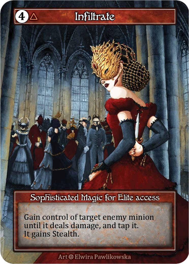 Infiltrate (Foil) — Alpha card