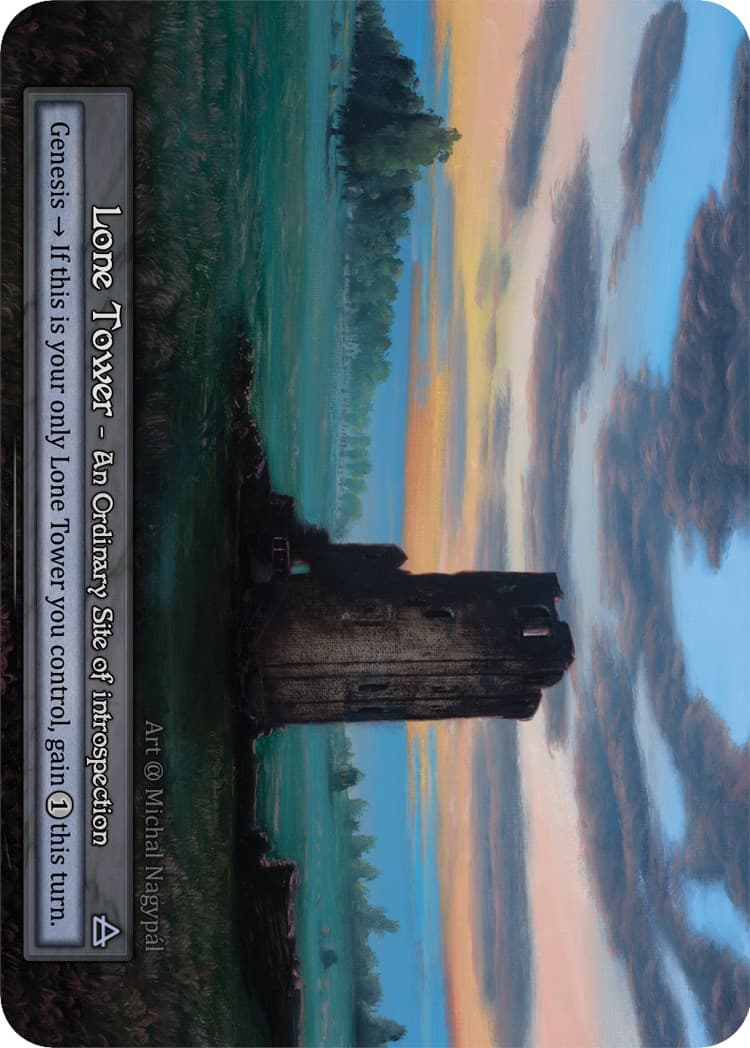 Lone Tower (Preconstructed Deck) — Alpha card