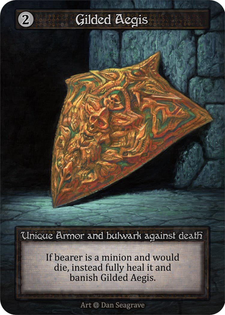 Gilded Aegis — Alpha card
