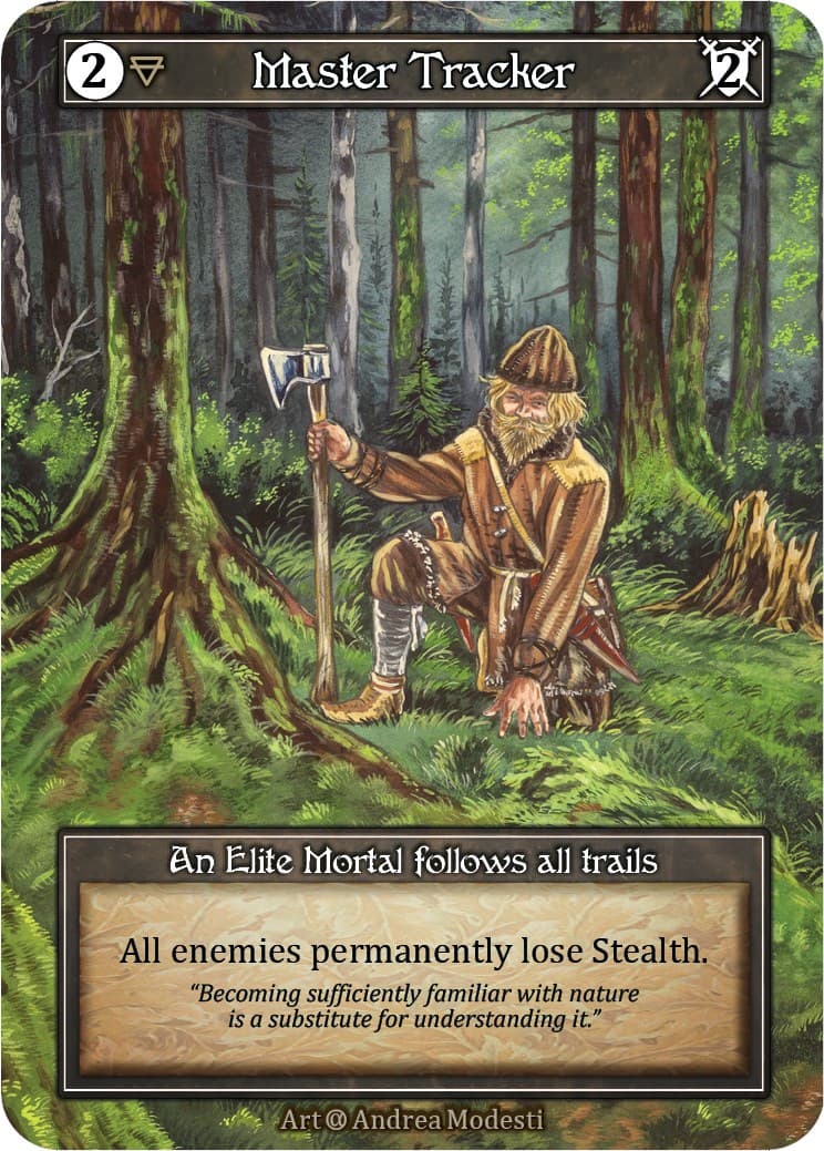Master Tracker (Foil) — Alpha card