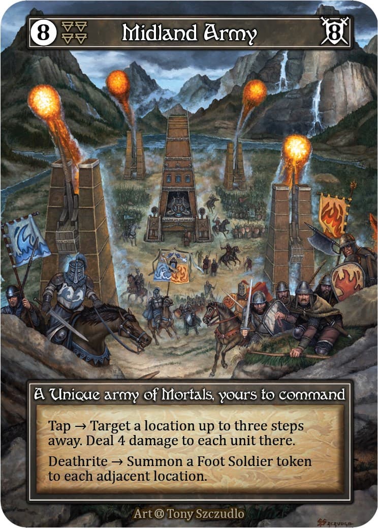 Midland Army (Foil) — Alpha card
