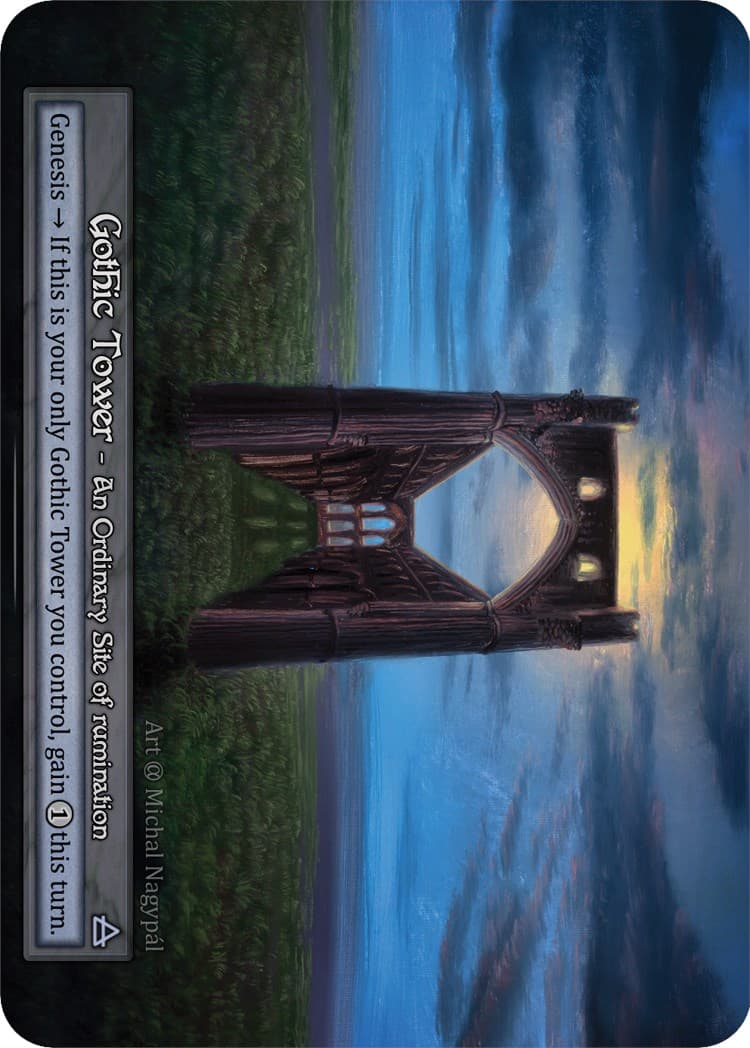 Gothic Tower (Preconstructed Deck) — Alpha card