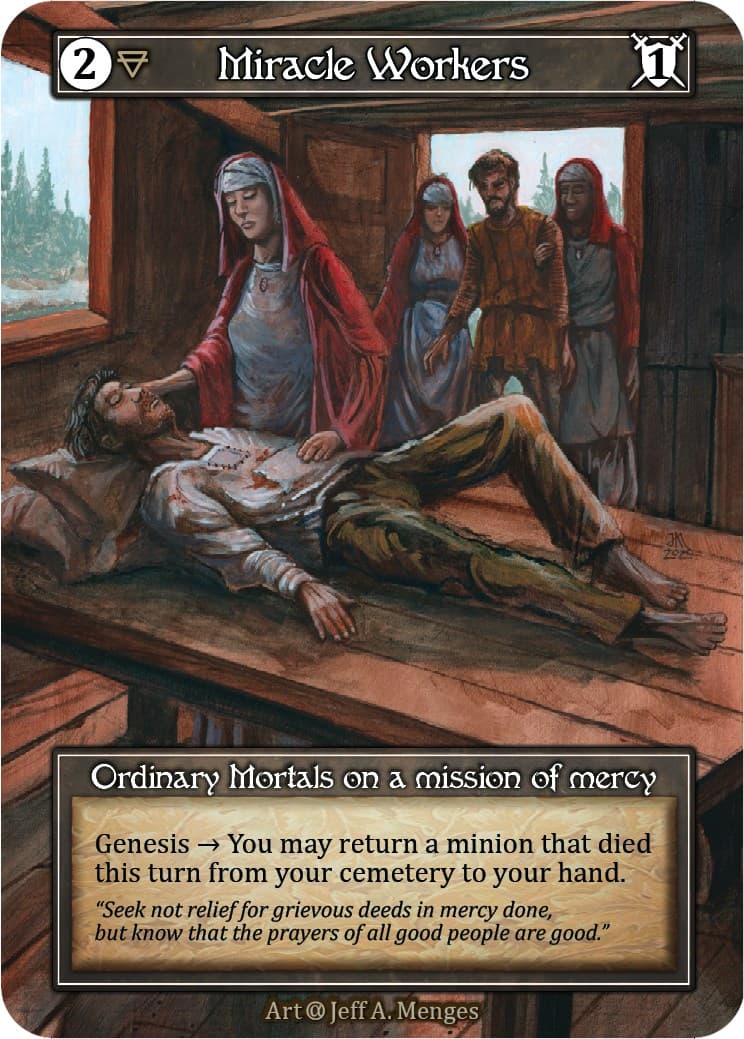 Miracle Workers (Foil) — Alpha card