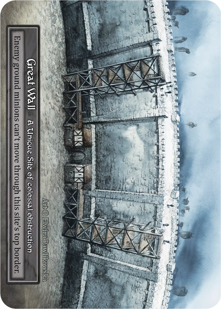 Great Wall (Foil) — Alpha card