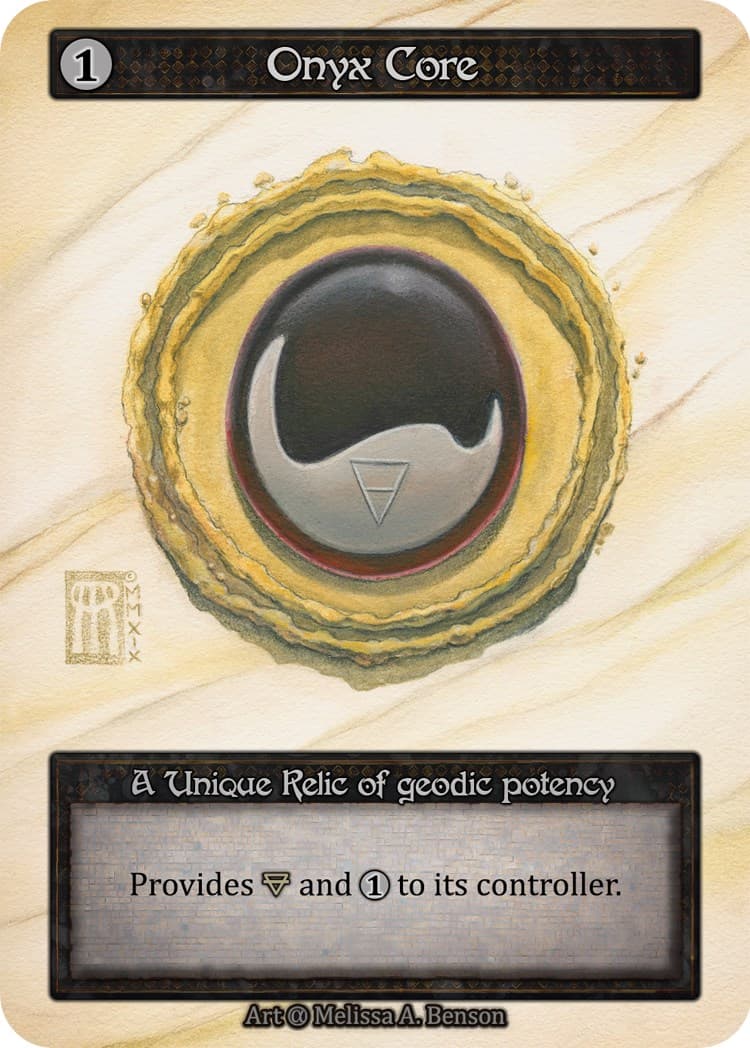 Onyx Core — Alpha card