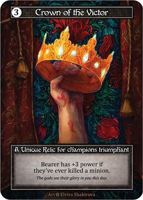 Crown of the Victor (Foil) — Alpha card