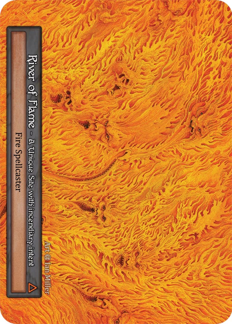 River of Flame — Alpha card