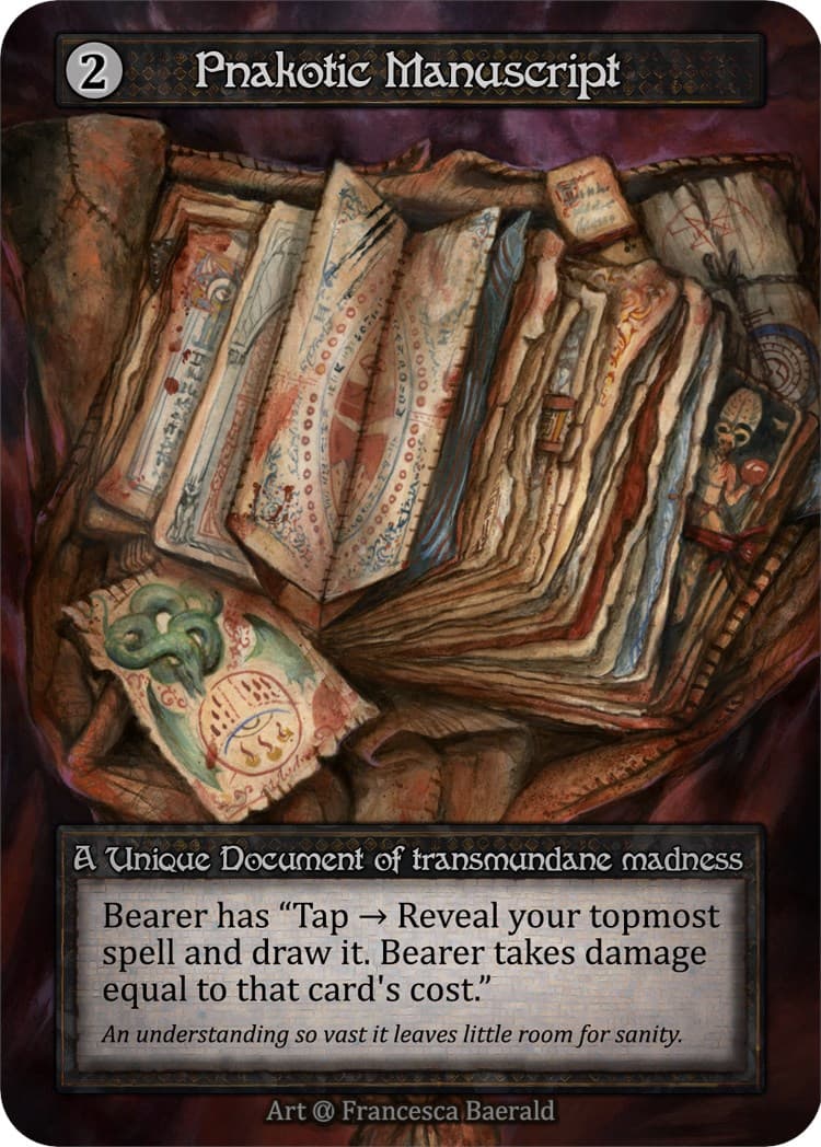 Pnakotic Manuscript — Alpha card