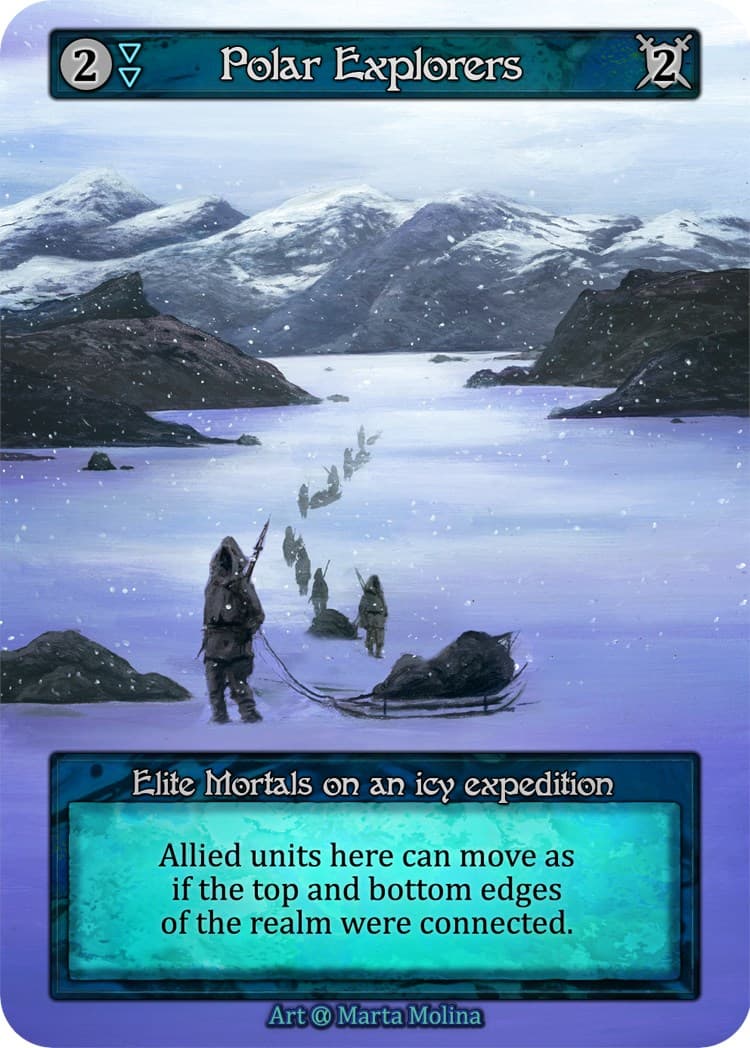 Polar Explorers — Alpha card