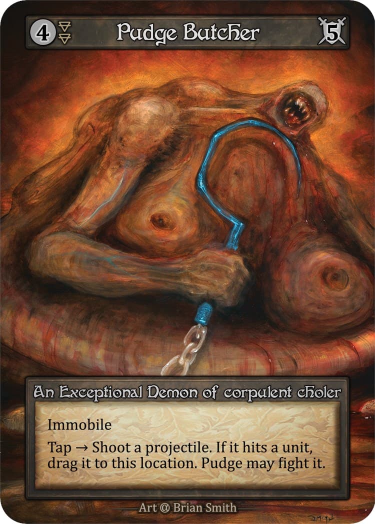 Pudge Butcher (Preconstructed Deck) — Alpha card