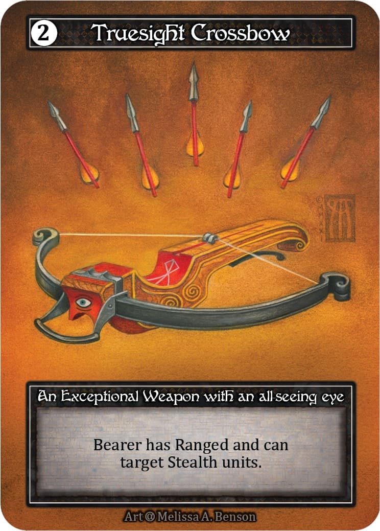 Truesight Crossbow (Foil) — Alpha card