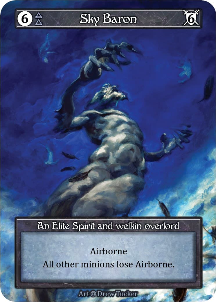 Sky Baron (Foil) — Alpha card
