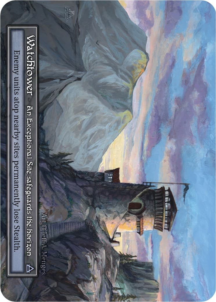Watchtower (Foil) — Alpha card