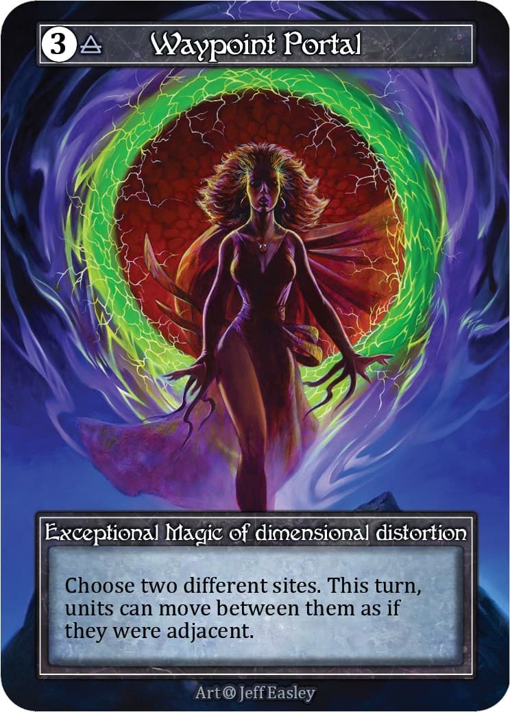 Waypoint Portal (Foil) — Alpha card