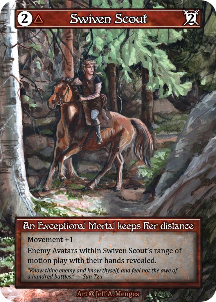 Swiven Scout (Foil) — Alpha card
