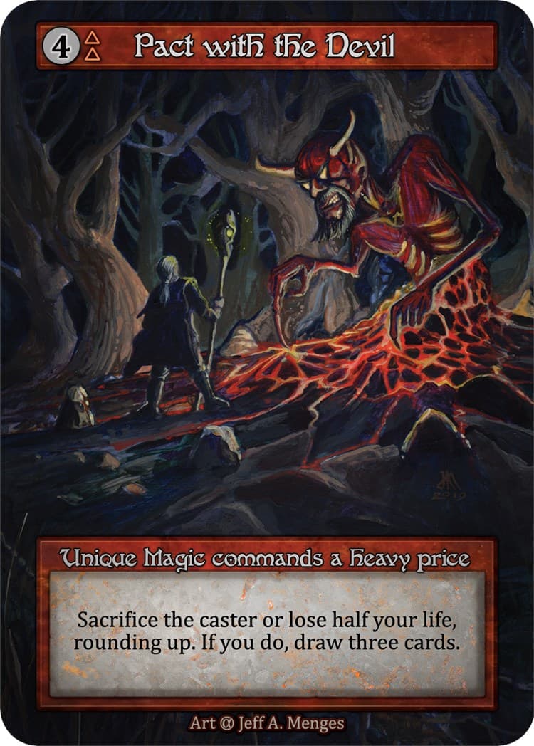 Pact with the Devil — Alpha card