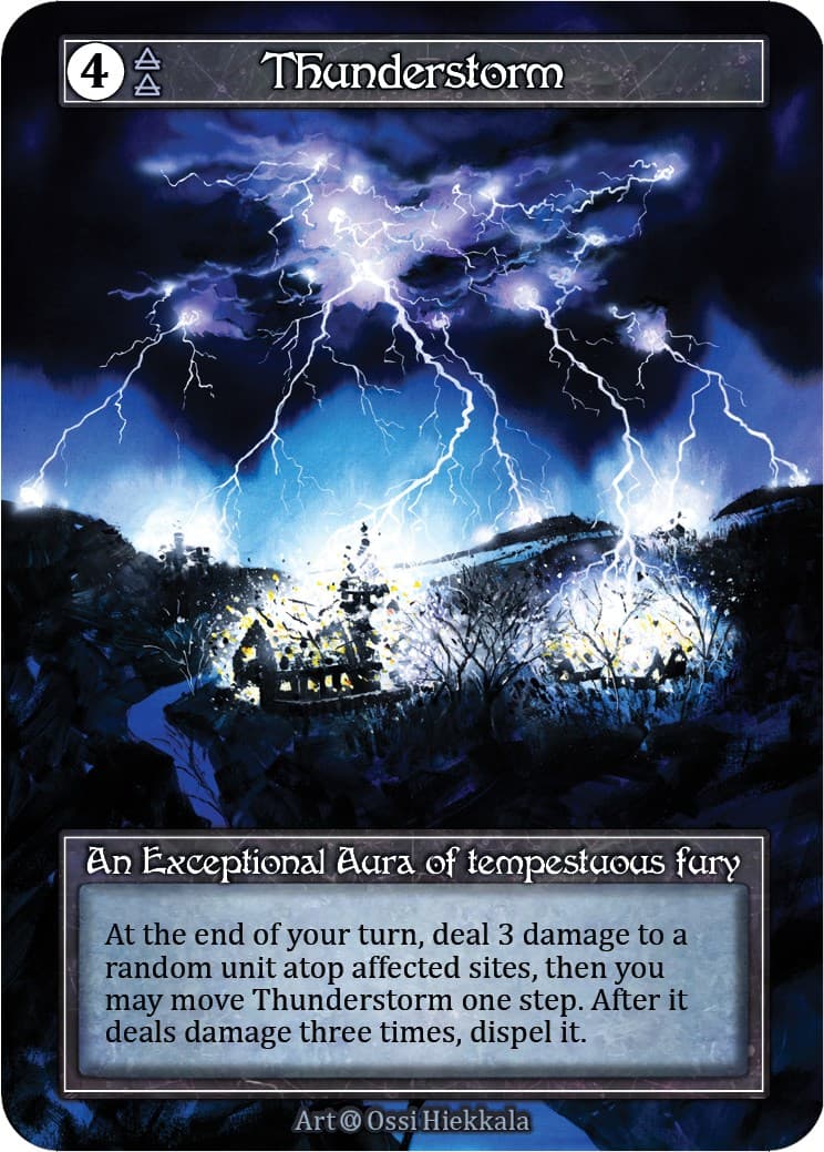 Thunderstorm (Foil) — Alpha card