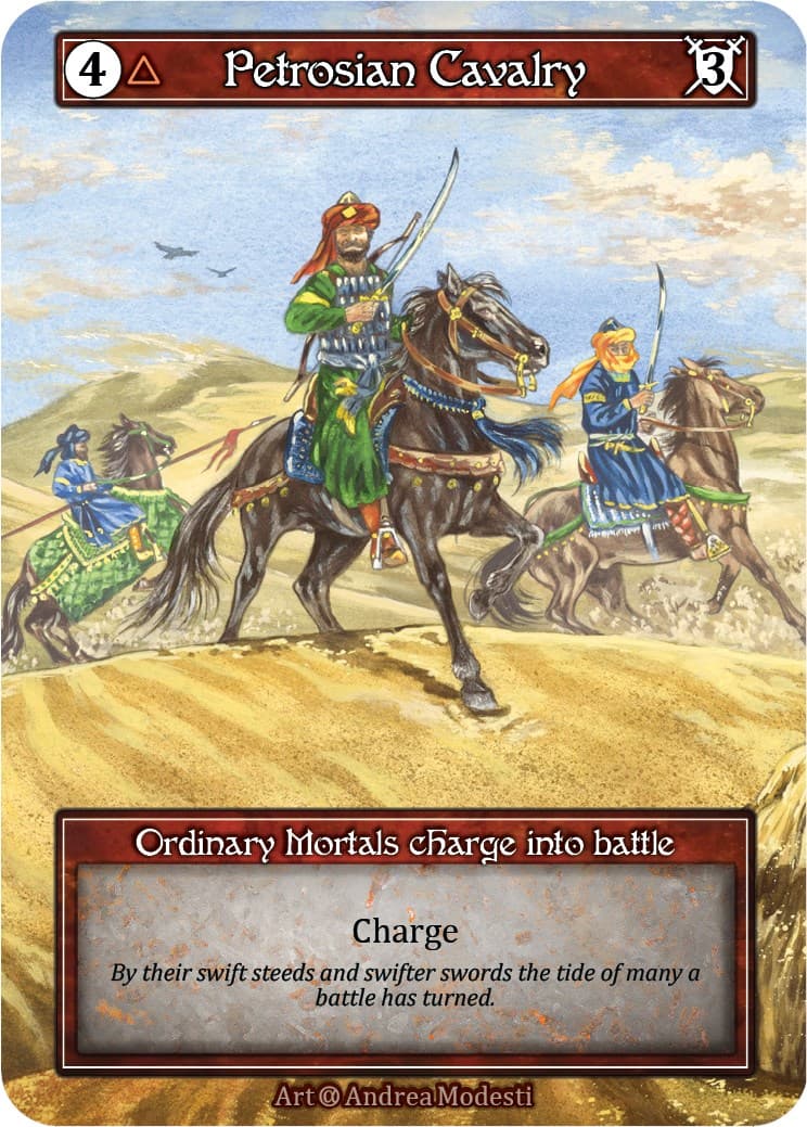 Petrosian Cavalry (Foil) — Alpha card