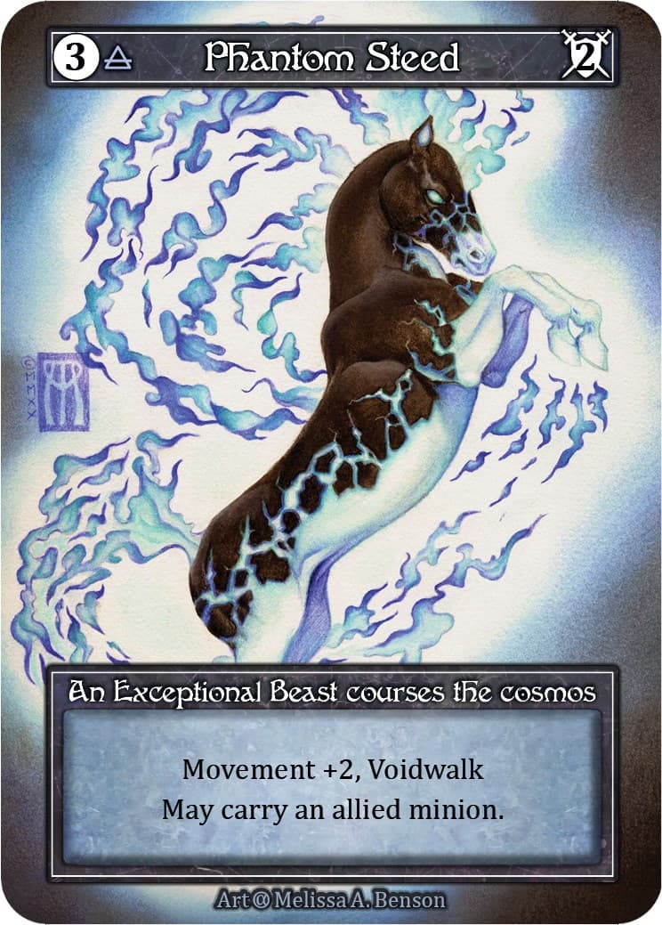 Phantom Steed (Foil) — Alpha card