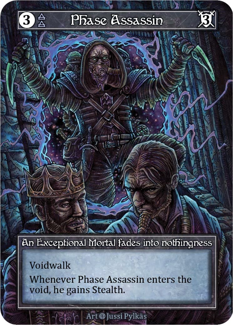 Phase Assassin (Foil) — Alpha card