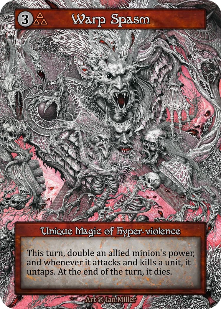 Warp Spasm — Beta card