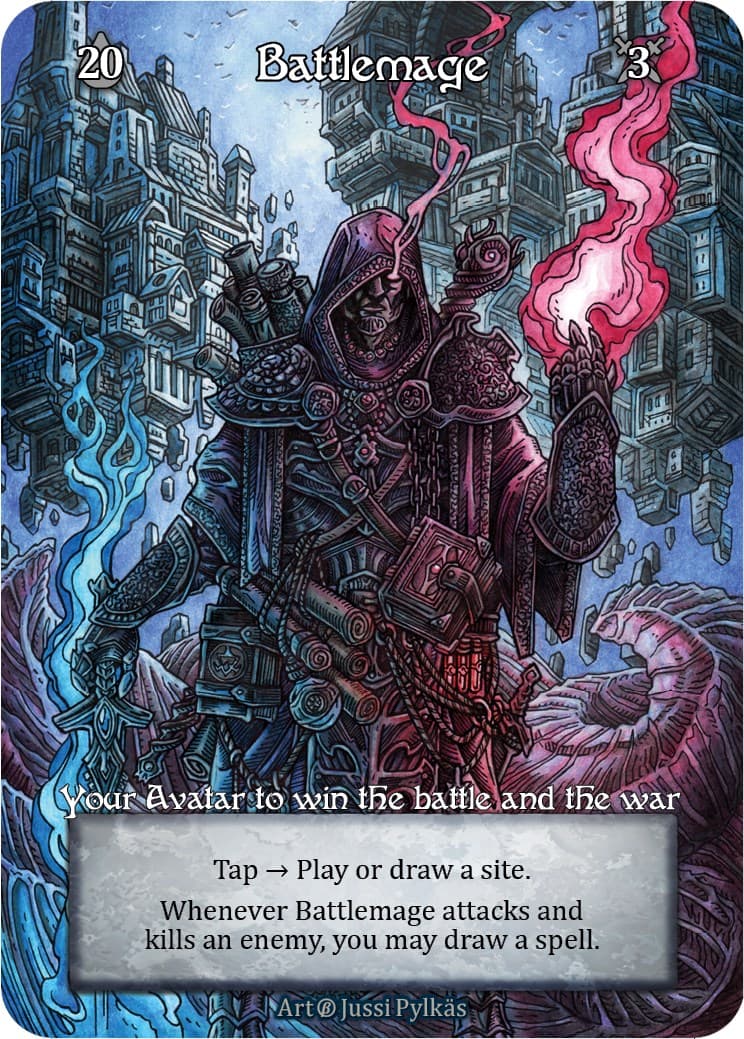 Battlemage (Foil) — Beta card