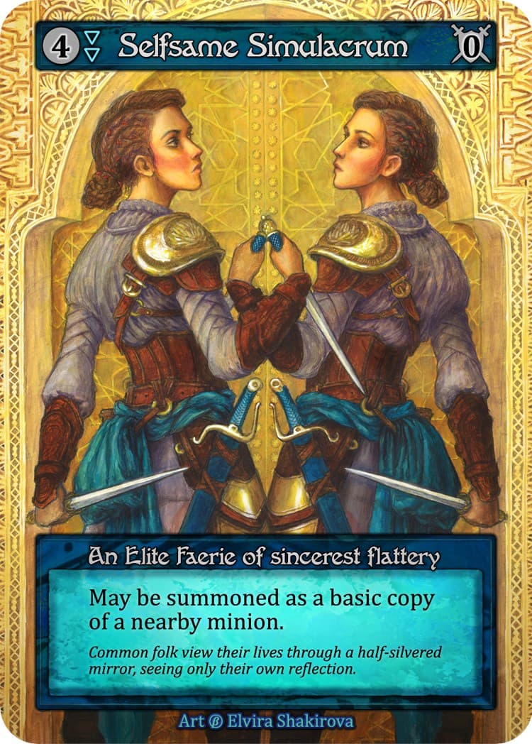 Selfsame Simulacrum — Beta card