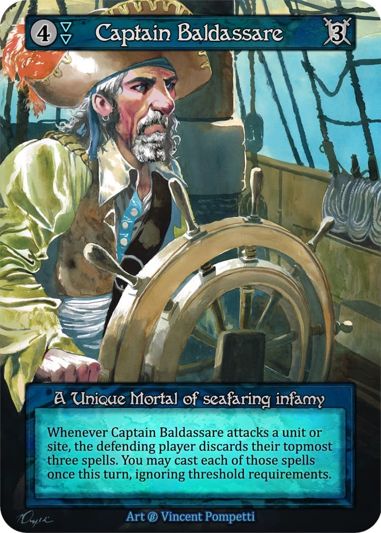 Captain Baldassare — Beta card