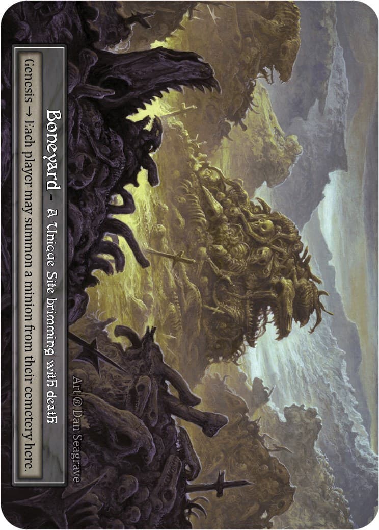 Boneyard (Foil) — Beta card