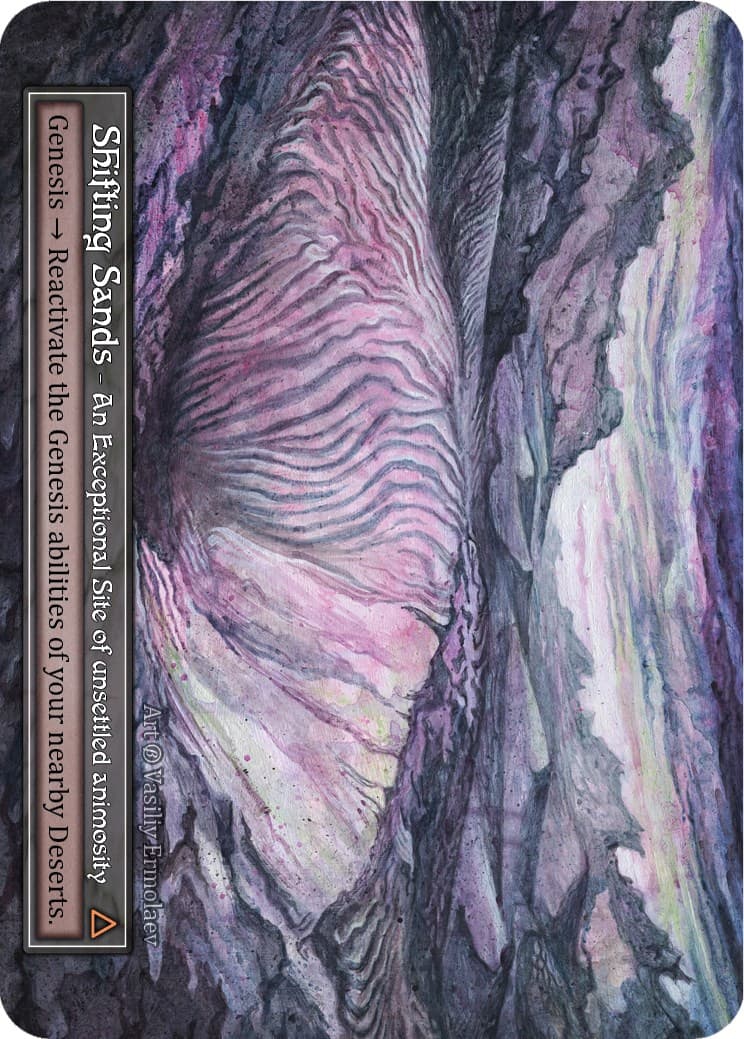 Shifting Sands (Foil) — Beta card