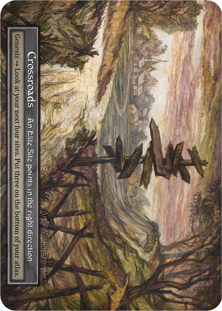 Crossroads (Foil) — Beta card