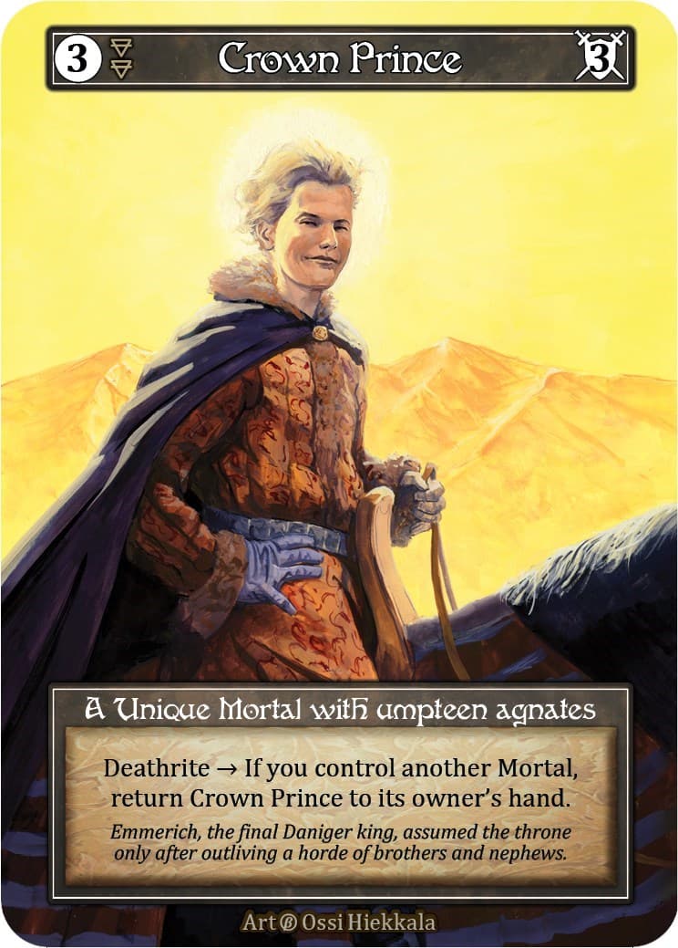 Crown Prince (Foil) — Beta card