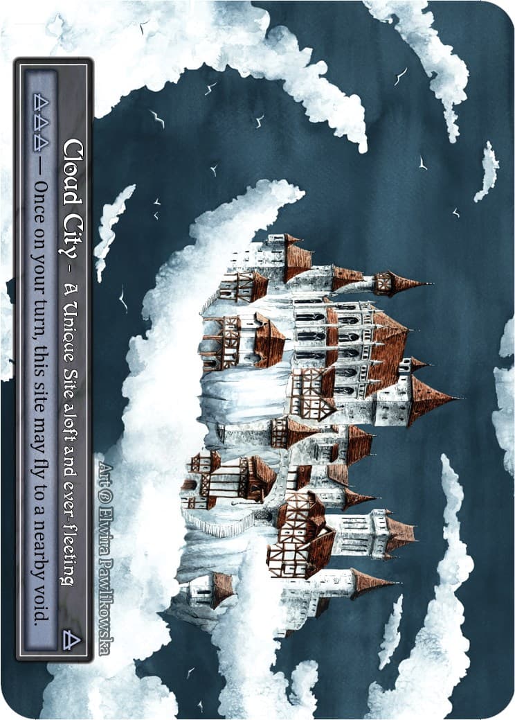 Cloud City (Foil) — Beta card