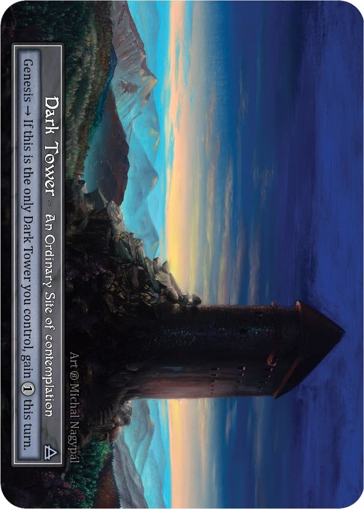Dark Tower (Foil) — Beta card