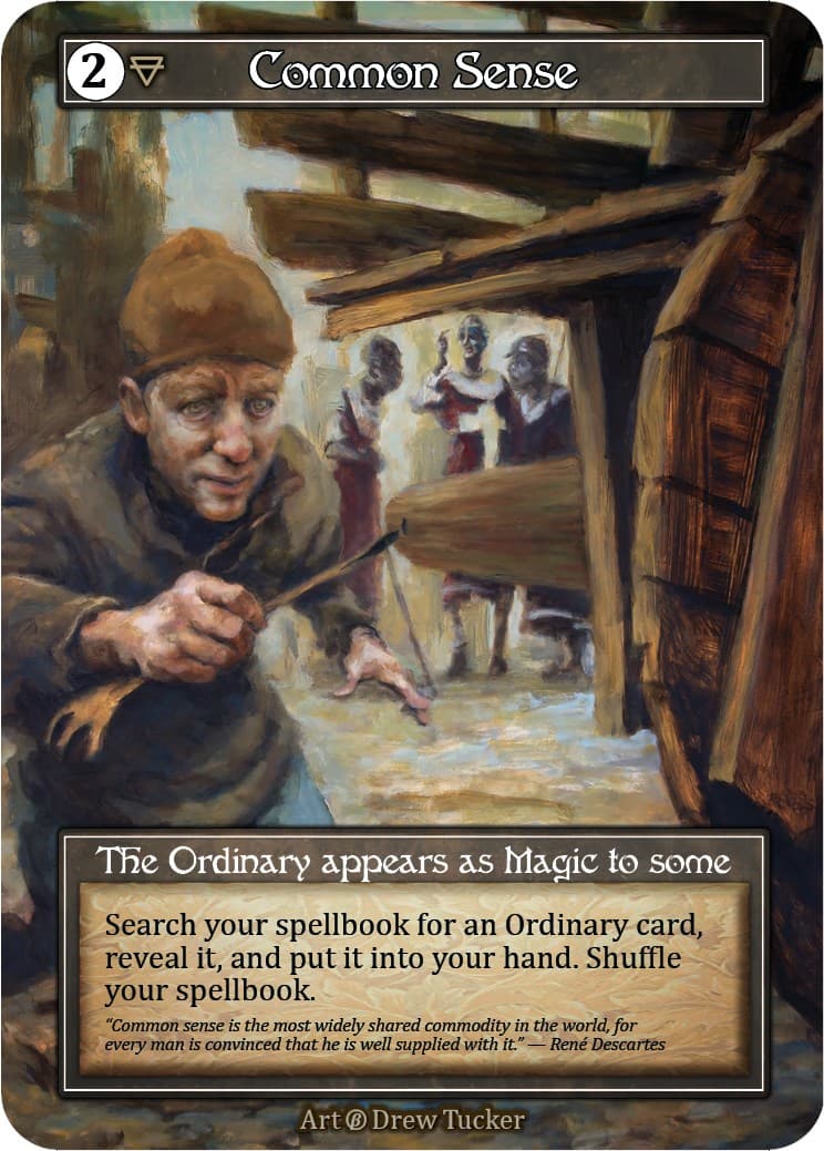 Common Sense (Foil) — Beta card