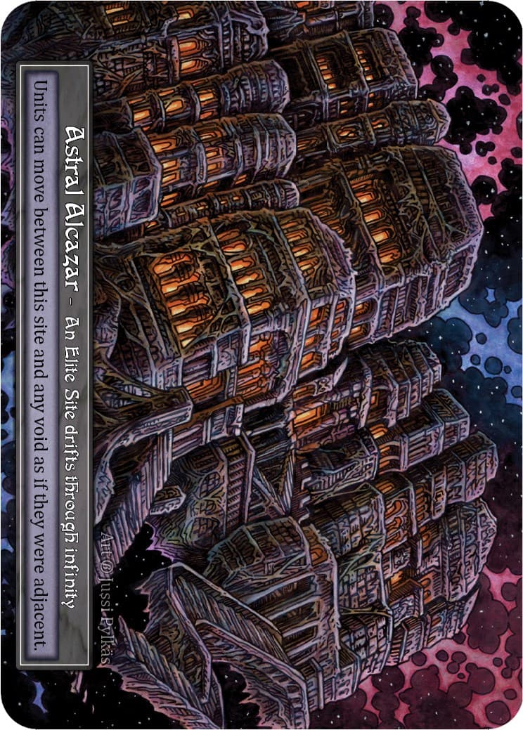 Astral Alcazar (Foil) — Beta card